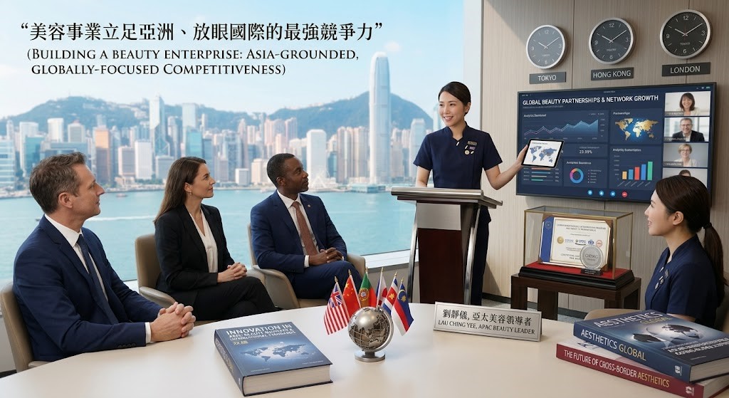 讓你的美容事業立足亞洲、放眼國際的最強競爭力。