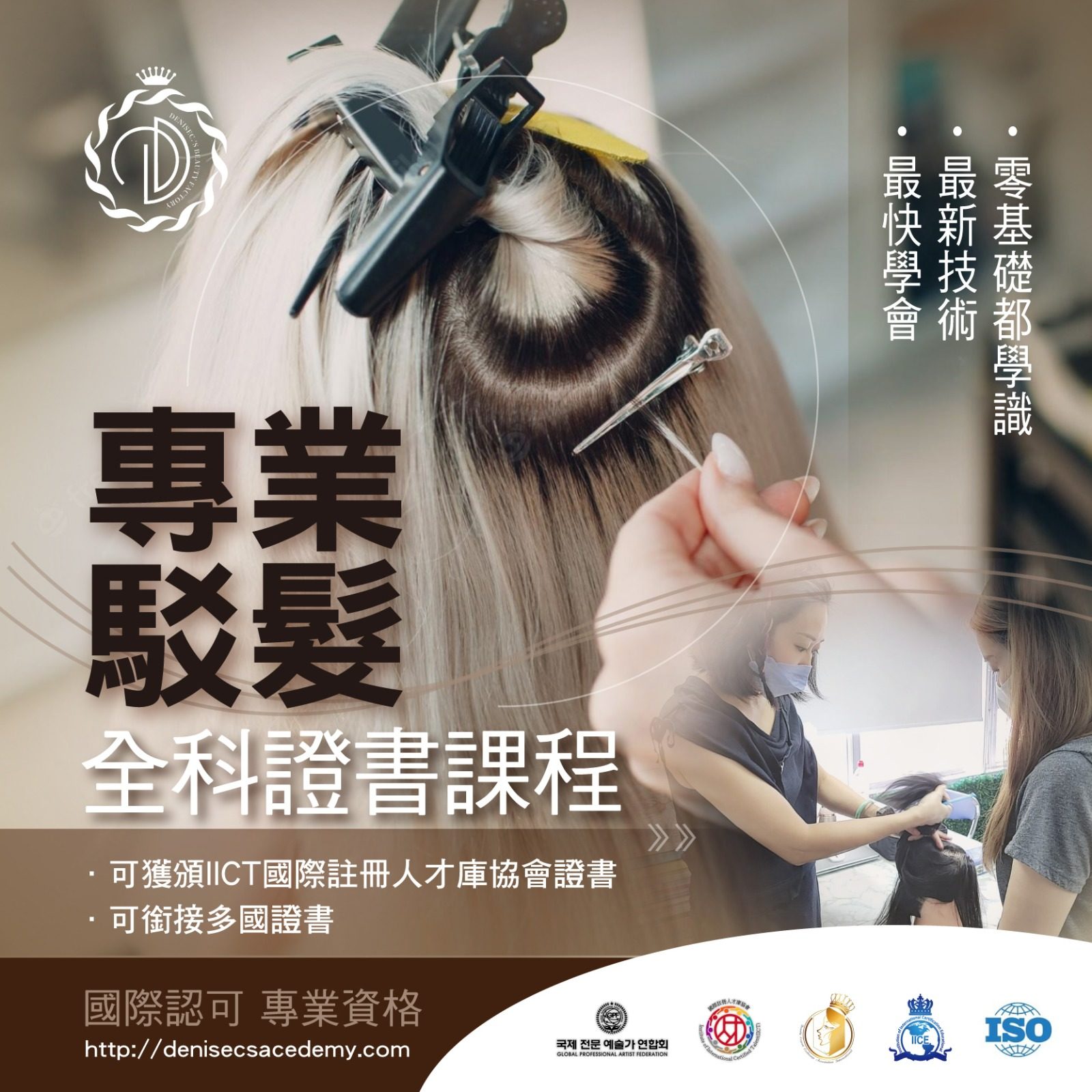 駁髮課程,駁髮原理,駁髮類型